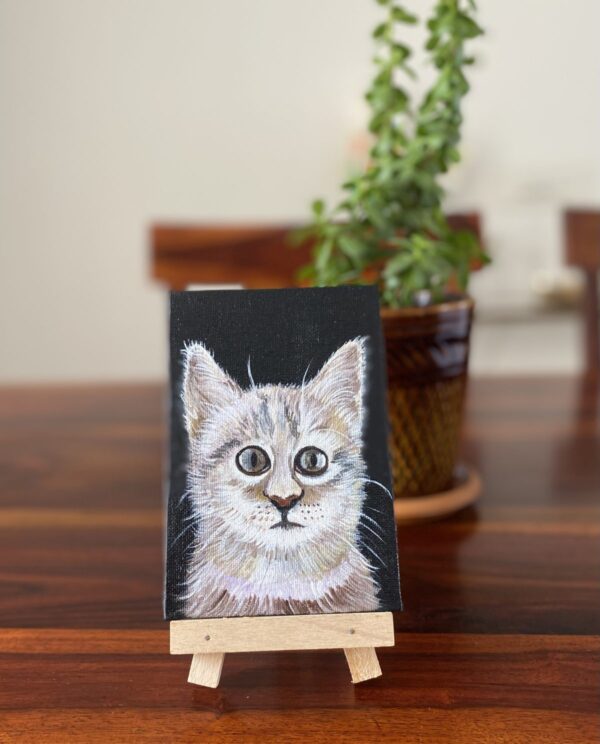 Custom-mini-pet-portrait-of-a-Cat