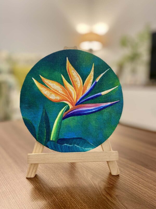 Mini Canvas Painting - Bird of Paradise